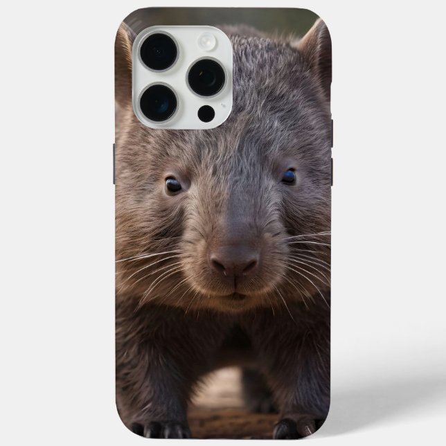 "Chubby Charm: Die Adorable Australian Wombat" Case-Mate iPhone Hülle (Rückseite)