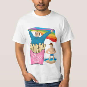 CHUBBY CHASER LGBT Schwulen Stolz Lustiges Twink T T-Shirt