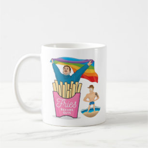 CHUBBY CHASER LGBT Schwulenstolz Lustiges Twink-Ge Kaffeetasse