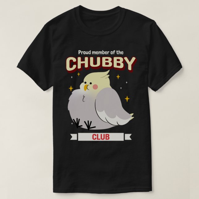 Chubby Club Bird Lover T-Shirt (Design vorne)