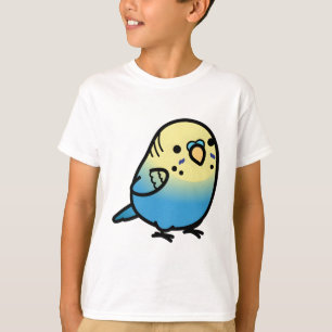 Chubby Cobalt Budgie T-Shirt