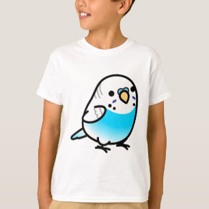 Chubby Dominant Pied Sky-blue Budgie - Male T-Shirt