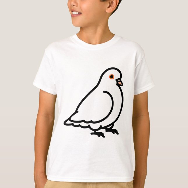 Chubby Dove T-Shirt (Vorderseite)
