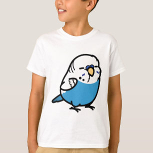 Chubby English Blue Budgie - Male T-Shirt