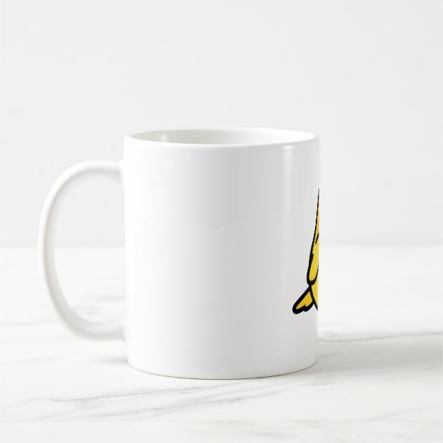 Chubby Fischers Lutino Lovebird Kaffeetasse (Links)