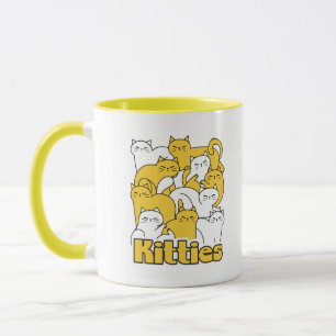 Chubby Kätzchen Design - Adorable Car Art Tasse