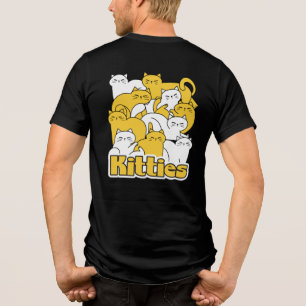 Chubby Kätzchen Design - Adorable Car Art Tri-Blend Shirt