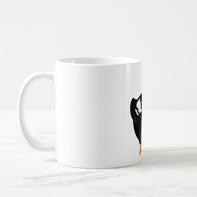 Chubby Muscovy Duck Kaffeetasse (Links)