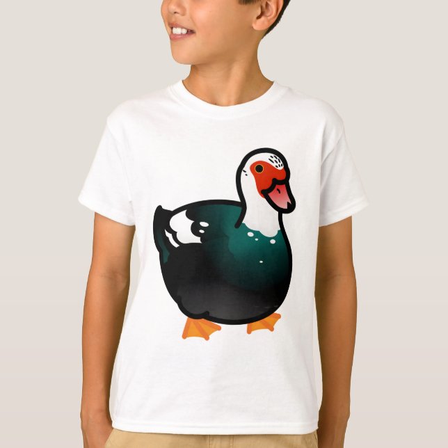 Chubby Muscovy Duck T-Shirt (Vorderseite)