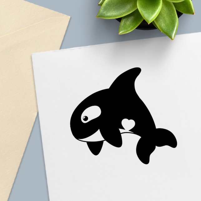 Chubby Orca Whale Permastempel (Von Creator hochgeladen)