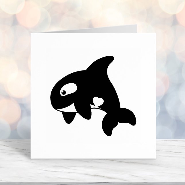 Chubby Orca Whale Permastempel (Von Creator hochgeladen)