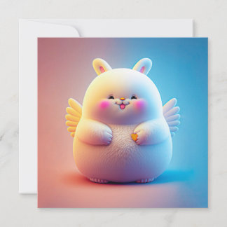 Chubby Ostersonne mit Flügeln