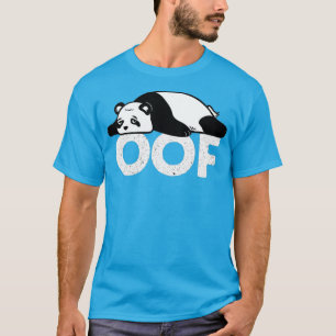 Chubby Panda Oof Internet Video Gaming Gamer T-Shirt