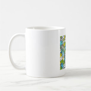 Chubby Parrotlet Pattern Kaffeetasse