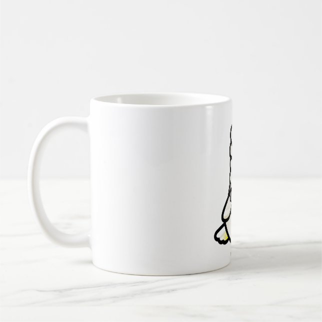 Chubby Plucker Umbrella Cockatoo Kaffeetasse (Links)