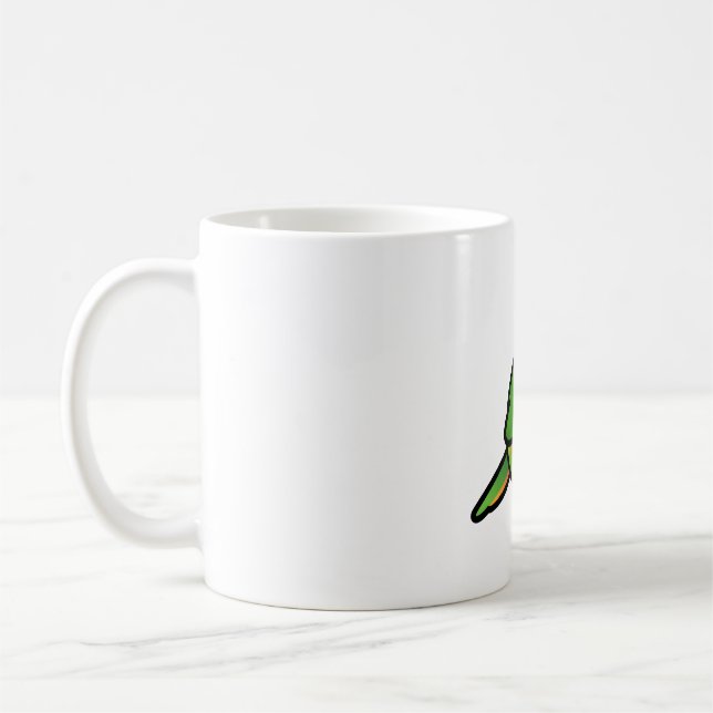 Chubby Rainbow Lorikeet Kaffeetasse (Links)