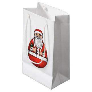 Chubby Rolly Polly Santa Small Geschenktasche Kleine Geschenktüte