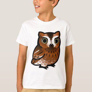 Chubby Screech Owl T-Shirt