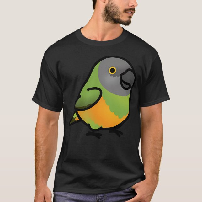 Chubby Senegal Parrot T-Shirt (Vorderseite)