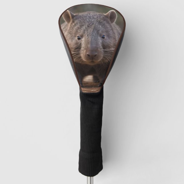 Chubby The Australian Wombat, Golf Headcover (Vorderseite)