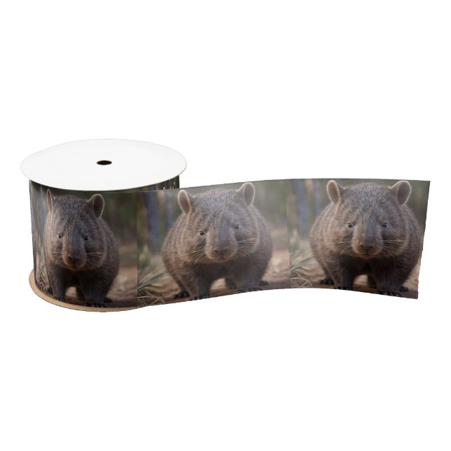 Chubby The Australian Wombat, Satinband (Spule)