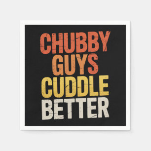 Chubby Typ Cuddle Better Gay Bär LGBTQ Prix Serviette