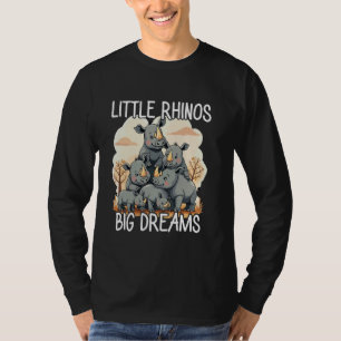Chubby Unicorns Rhino Lover Niedlich Rhinoceros Fr T-Shirt