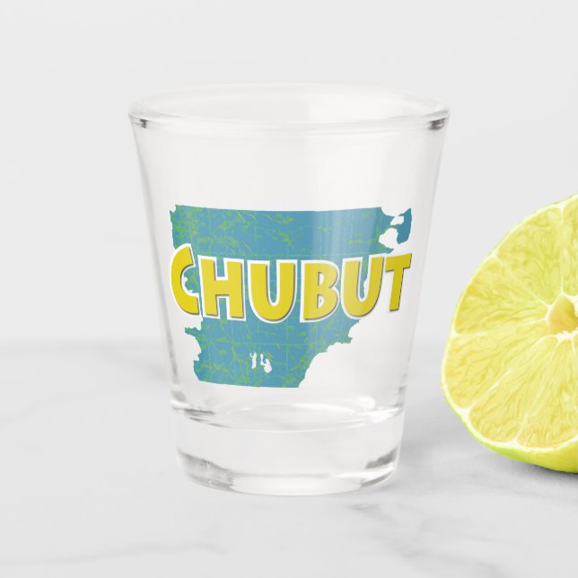 Chubut Schnapsglas (Vorderseite)