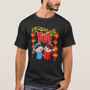 Chuc Mung Nam Moi 2022 Vietnamesischer Lunar Neuja T-Shirt