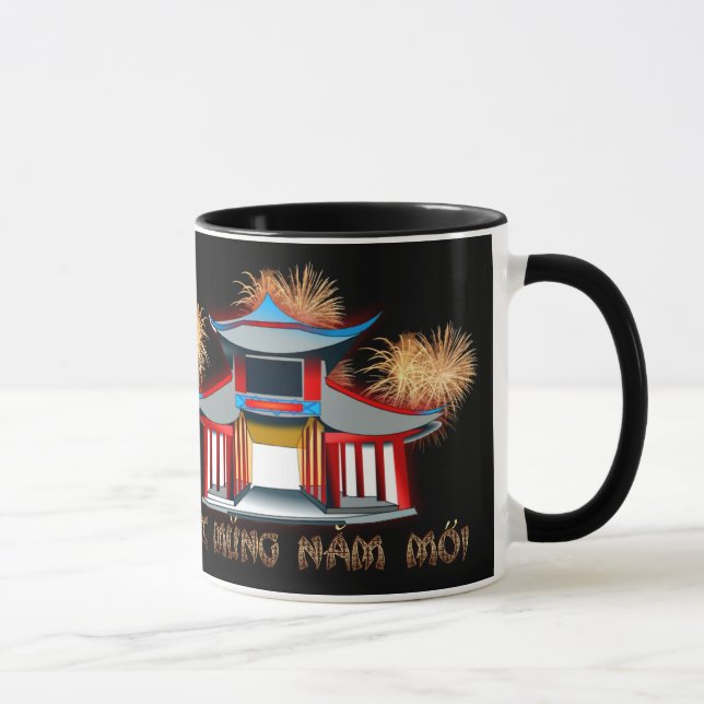 Chuc Mung Nam vietnamesisches neues Jahr-Mondjahr Tasse (Rechts)