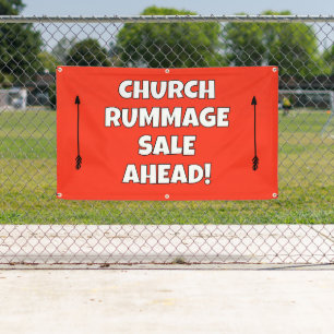 CHUCH RUMMAY SALE AHEAD Banner