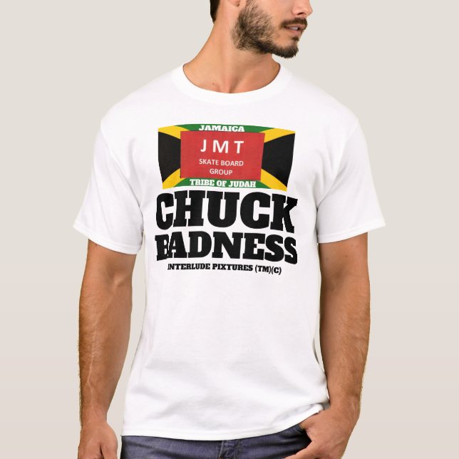 CHUCK BADNESS. Männer Basic T-Shirt (Vorderseite)