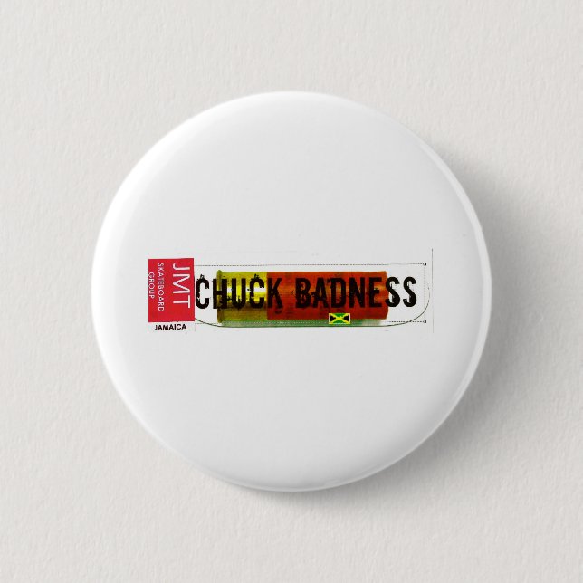 CHUCK BADNESS/TST Merchandise Button (Vorderseite)