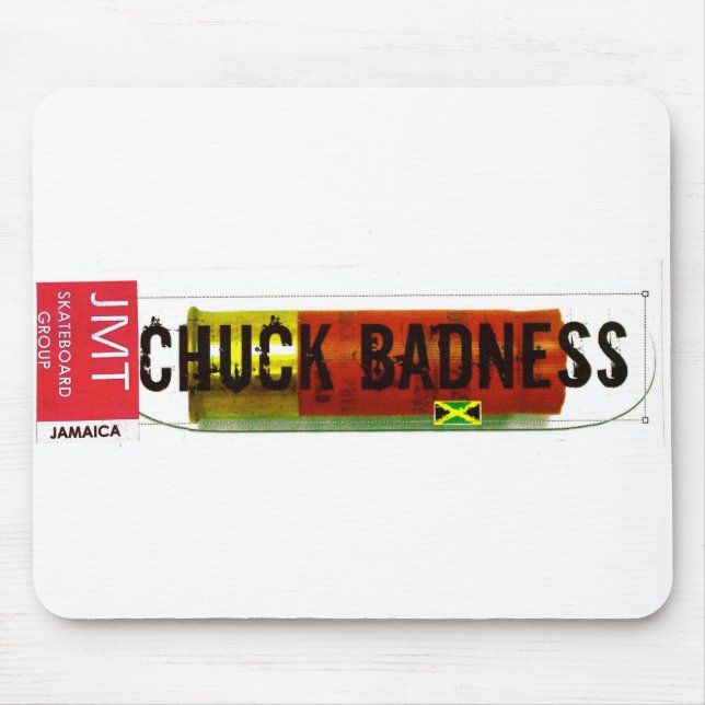 CHUCK BADNESS/TST Merchandise Mousepad (Vorne)