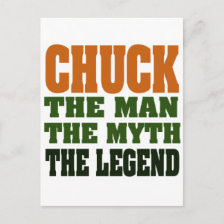 Chuck - der Mann, der Mythos, die Legende Postkarte