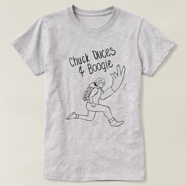 Chuck Duces & Boogie T-Shirt (Design vorne)