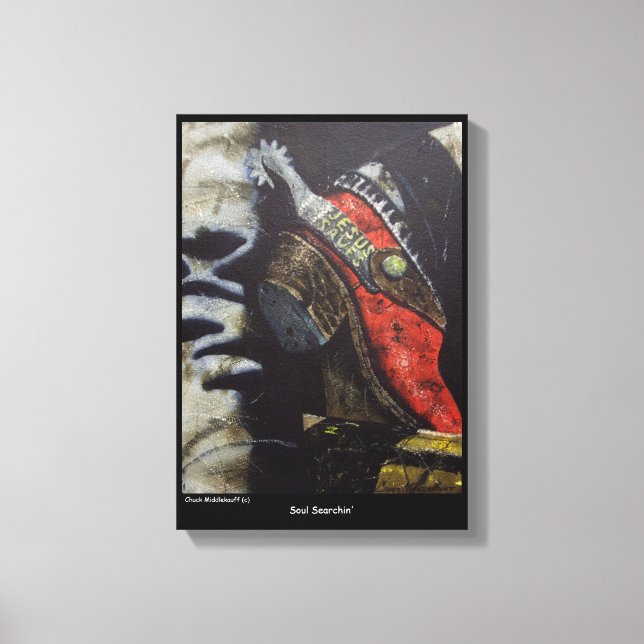 Chuck Middlekauff Christlich Leinwanddruck (Vorderseite)