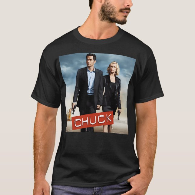 Chuck und Sarah T-Shirt (Vorderseite)