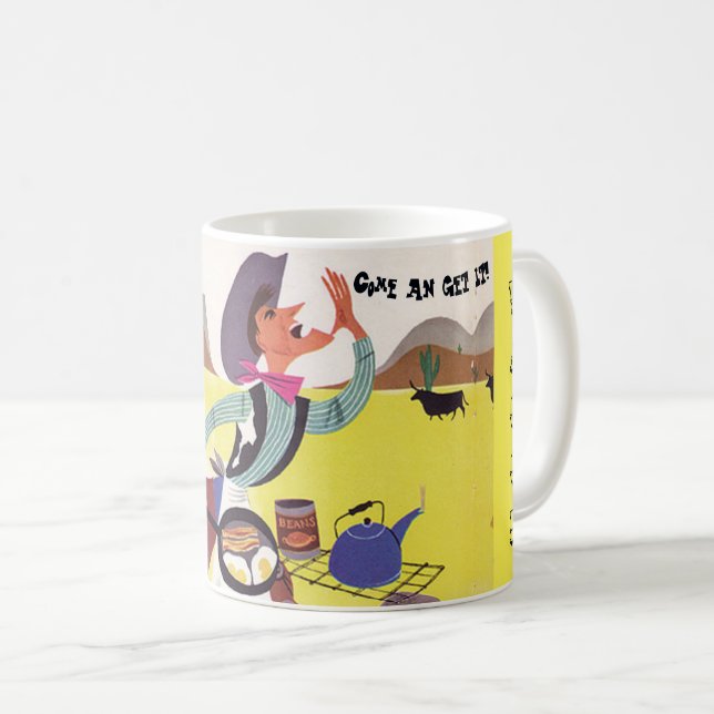 "Chuck Wagon" Kaffeetasse (VorderseiteRechts)