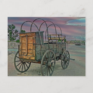 Chuck Wagon Postcard Postkarte