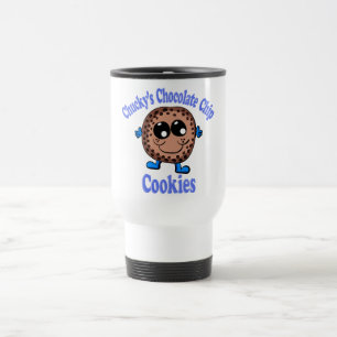 Chuckys Schokoladen Chip Cookies Reisebecher