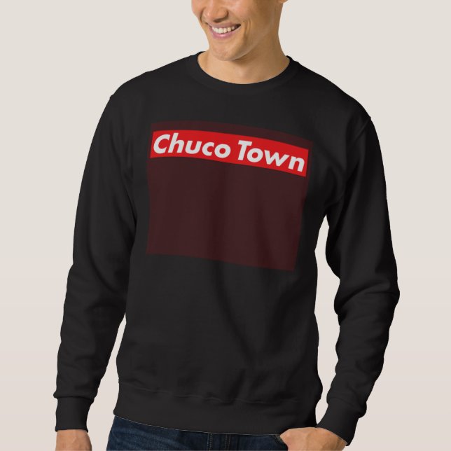 CHUCO TOWN El Paso TX Minimal Sweatshirt (Vorderseite)
