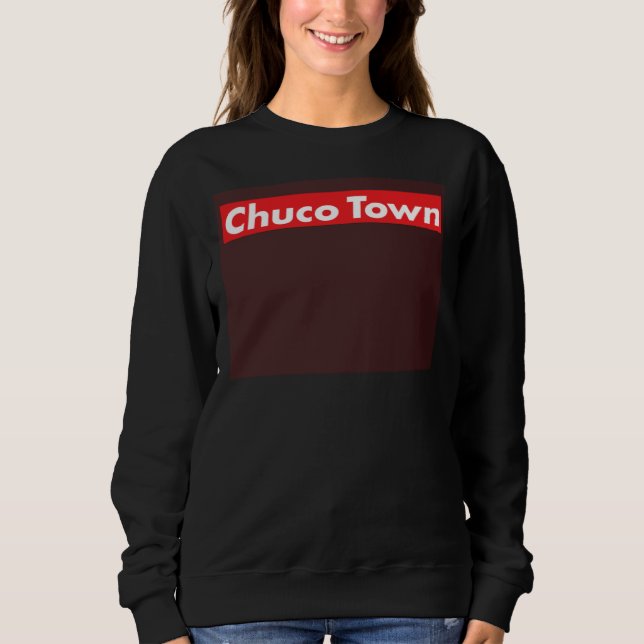 CHUCO TOWN El Paso TX Minimal Sweatshirt (Vorderseite)