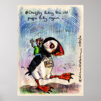 @Chuffty irkafirka print Poster