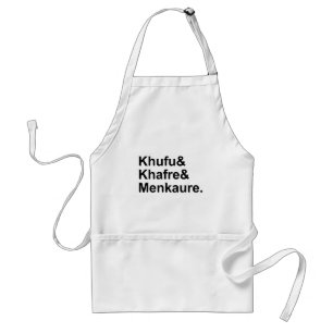 Chufu, Chafre, Menkaure   Pyramiden von Ägypten &  Schürze