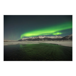 Chugach Aurora Fotodruck
