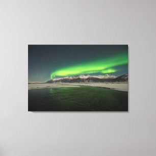 Chugach Aurora Leinwanddruck