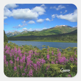 Chugach-Berge - Aufkleber für die Umhüllung