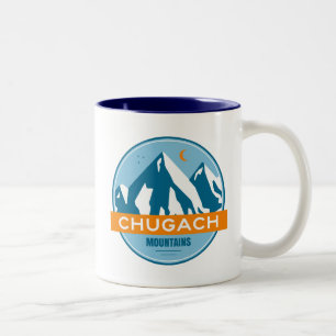 Chugach Mountains Alaska Zweifarbige Tasse