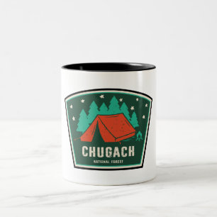 Chugach National Forest Camping Zweifarbige Tasse